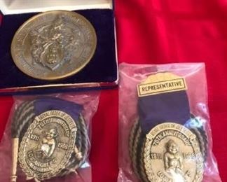1986 ROJ Bolos Los Angeles, 75th Anniversary Coin