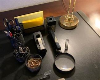 Executive Desk Pad and Full Desk Set