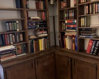 Large Corner Shape Book Shelf and Storage Unit