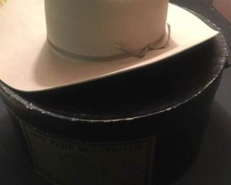 Mens 100 Pure Beaver Fur Hat