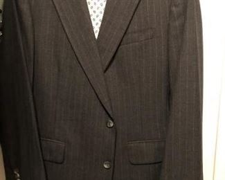 Mens Custom Suits  Charcoals, Blacks, Pinstripes