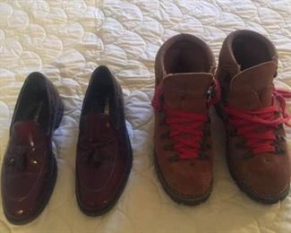 Mens Hiking Boots and Cordovan Dress Shoes