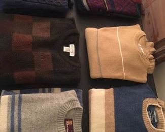 Mens Variety of Vintage Sweaters