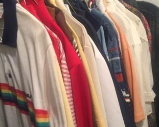 Mens Vintage Shirts, 4 Bathrobes