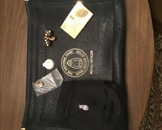 Mirth is King Pins, Officer Bag, Calculator, Dice