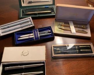 New In Box Executive Pen and Pencil Sets