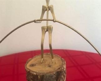 Wood Balance Walker, Sailboat, Shell Parrott