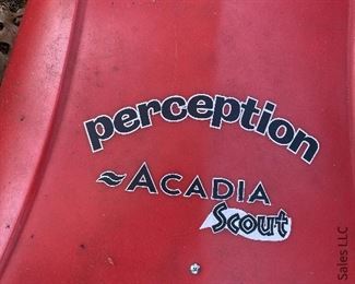 One Perception Acadia Scout kayak 