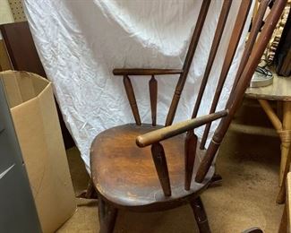 Vintage farm house rocking chair.