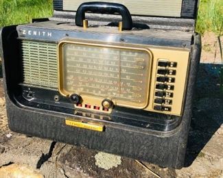 Portable Shortwave Radio.  Zenith Trans-Oceanic, Years Produced: 1959-1962.