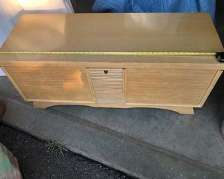 Art Modern Lane cedar chest, nice original condition.