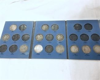 Book of Liberty Head or Morgan Type Silver Dollar Collection 1898-1921 Sat-Lot #5