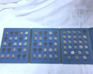 Book of "Mercury" Head Dime Collection 1916 to 1945 Sat-Lot #9