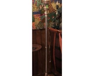 Vintage Art Nouveau floor lamp, measures approx. 67.7 inches tall. (ce) Sat-Lot #96