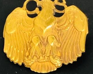 Vintage 10kt god Eagle pin. 7.8 dwts. - Sun Lot #46A