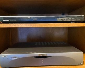 Toshiba DVD player SDK1000
Panasonic hard disk recorder PV-HS2000