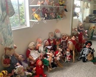 Vintage Annalee dolls