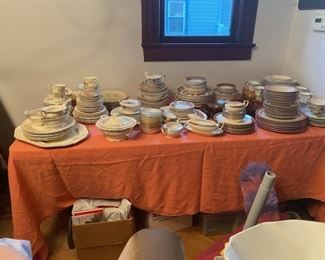 Some of the 20 Different China Sets, buy one now, and add to it in the Future.