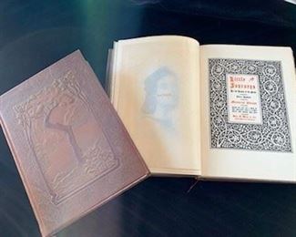 $20 Roycrofters Memorial Edition Leather Bound Books (2)