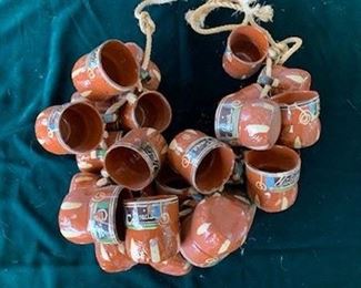 $25 (now $10) Rope of vintage Mexican ceramic mugs with names