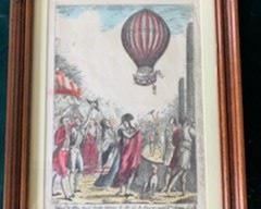 $40 (now $20) Antique Hand Colored Lithograph 11 1/2'' x 9 1/4'' 