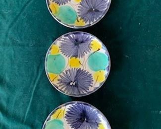 $20 (now $10) Set/3 vintage Mexican 6" plates
