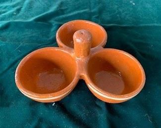 $10 (now $5) Mexican ceramic condiment dish