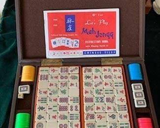 $60 (now $35) Vintage Mah Jong set