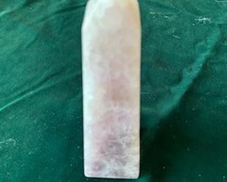 $15 (now $10) 6 1/2" amethyst obelisk
