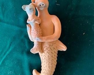 $20 (now $10) Mexican pottery pig mermaids (!)