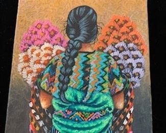 $40 (now $20) oil on canvas 6" x 5"