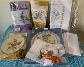 CLEARANCE!  $4.00 NOW, WAS $16.00..................Embroidery Kits (P847)