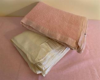 CLEARANCE !  $4.00 NOW, WAS $16.00..................2 Wool Baby Blankets (P455)