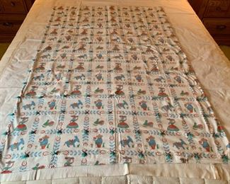 CLEARANCE !  $12.00 NOW, WAS $40.00..................Hand Tied Baby Quilt (P445)