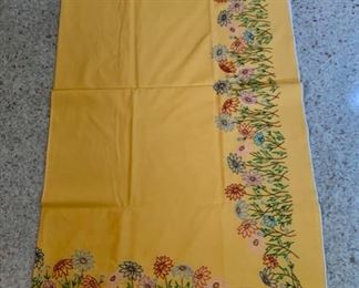 $40.00..................Hand Stitched Tablecloth 40" x 51" (P375)
