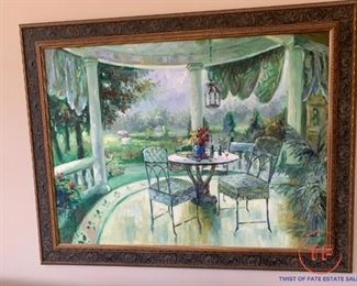 Original Oil on Canvas by T. DENVER