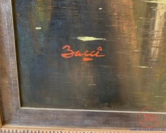 Large Original Oil on Canvas by JESUS BACCI