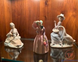 LLADRO and ROYAL DOULTON Figurines