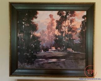 Original Oil on Canvas by TED GOERSCHNER