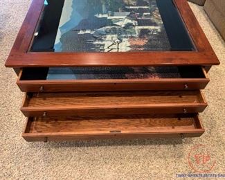 Lexington by BOB TIMBERLAKE Map Display Coffee Table