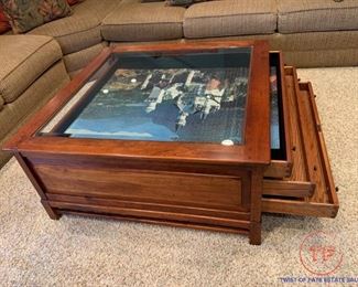 Lexington by BOB TIMBERLAKE Map Display Coffee Table