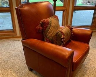 BRADINGTON YOUNG Leather Pushback Recliner