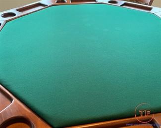 BEACH MFG Bumper Pool, Poker, Game Table Set