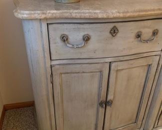 DREXEL HERITAGE Marble Topped Sideboard
