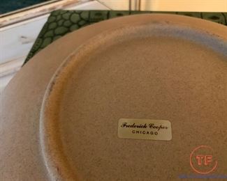 FREDERICK COOPER Pottery Plate / Charger