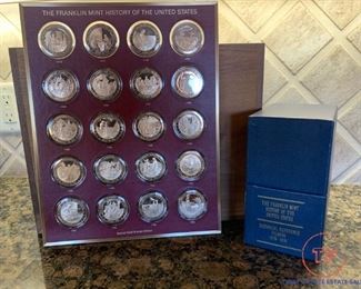 FRANKLIN MINT History Of The United States COMPLETE SET