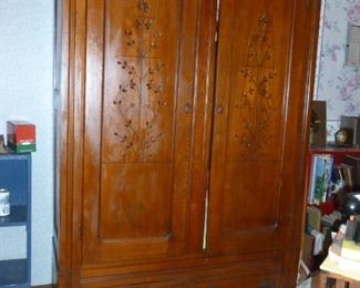 Gorgeous antique knock-down wardrobe