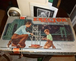 Vintage erector set