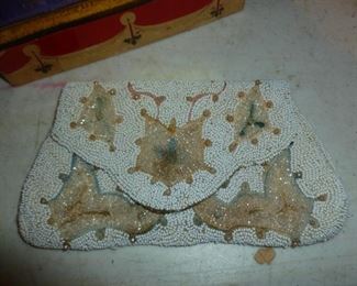 Beaded purse