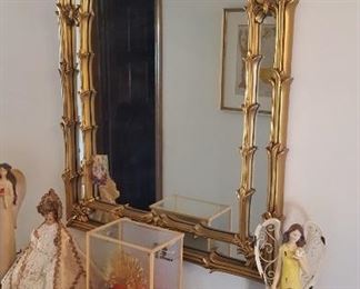 Gold Gilt Arch mirror and foyer table one of two at $70 each